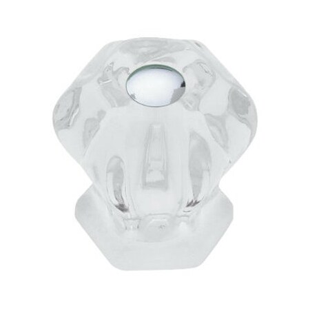 Brainerd Mfg Co/Liberty Hdw 1-1/8" Clr Glass Knob PN0238V-CL-C5